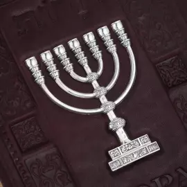 Книга в кожаном переплете "Праздничная Тора"